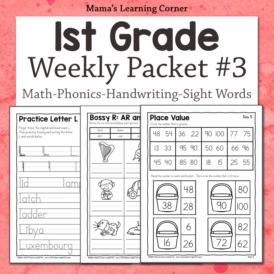 Free Printable Worksheets For First Graders