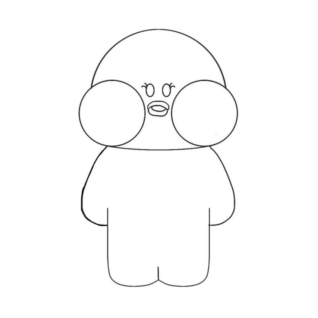 27 Paper Duck Coloring Pages For Kids Free Printables