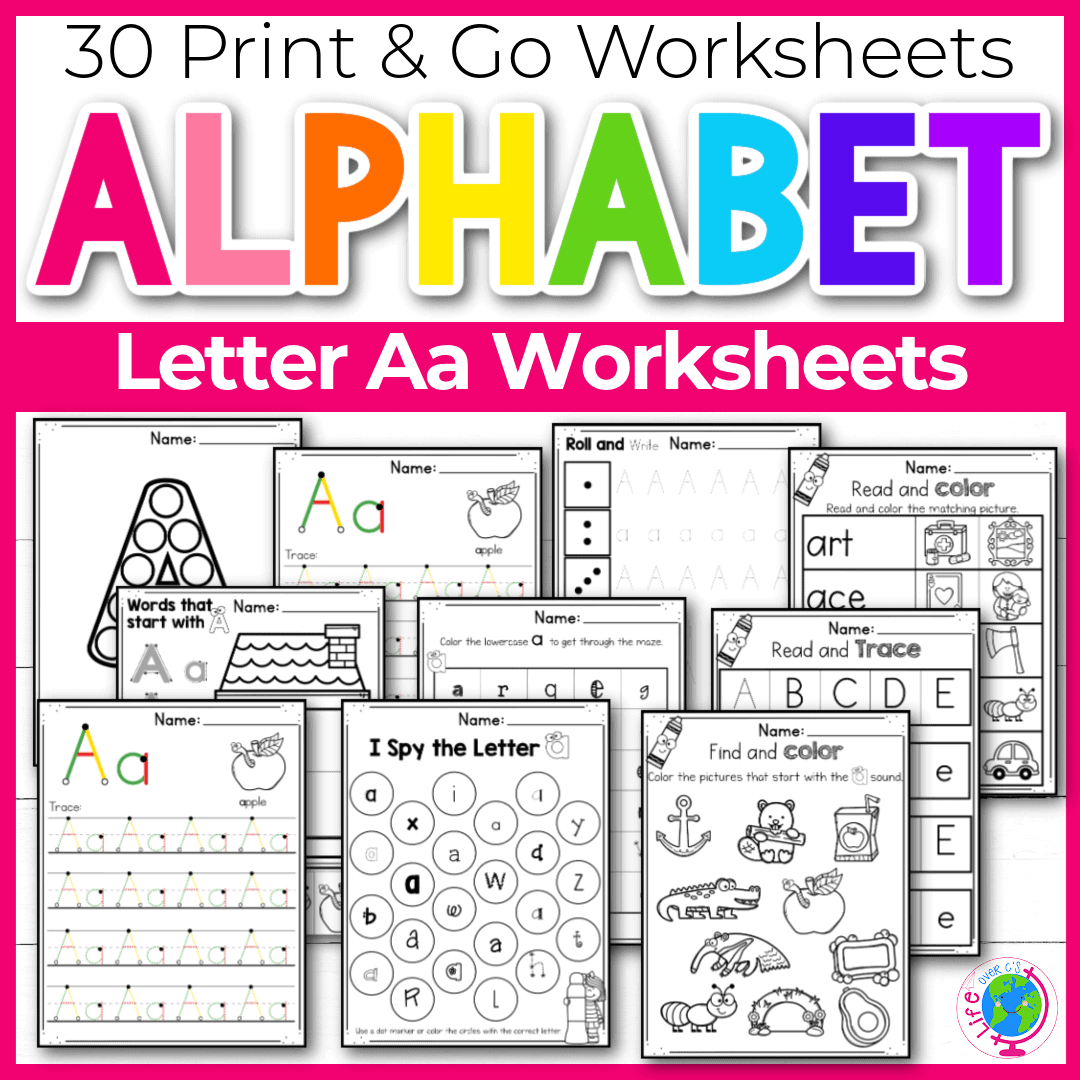 Free Printable Letter Worksheets