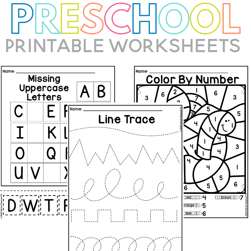 Printable Fun Worksheets