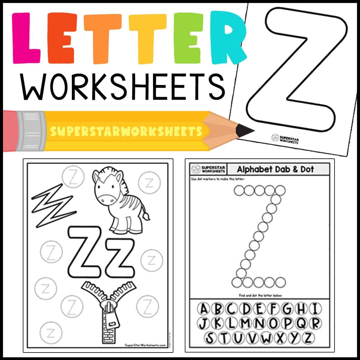 Free Printable A To Z Alphabet Worksheets Pdf
