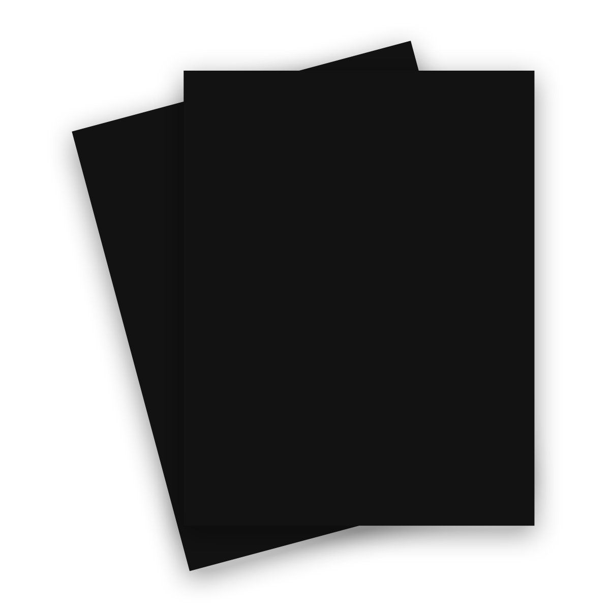 Black 8 1 2 x 11 250 Per Package 135 GSM 91lb Text Curious SKIN Paper