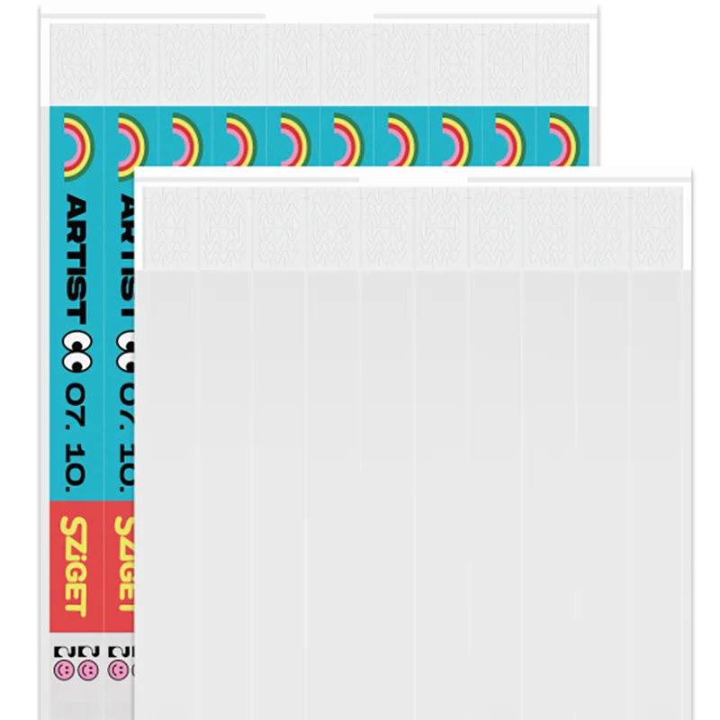 Cheap And High Quality Tyvek Paper Printable Bracelets For Events Perfect Solution Of Paper Wristband Inkjet And Laser Printing AliExpress
