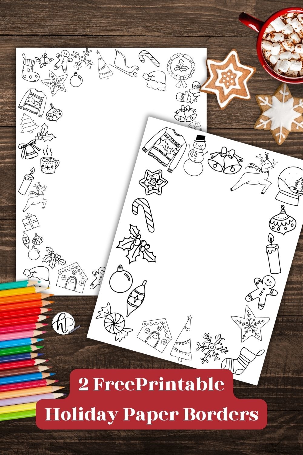 Free Xmas Paper Printables