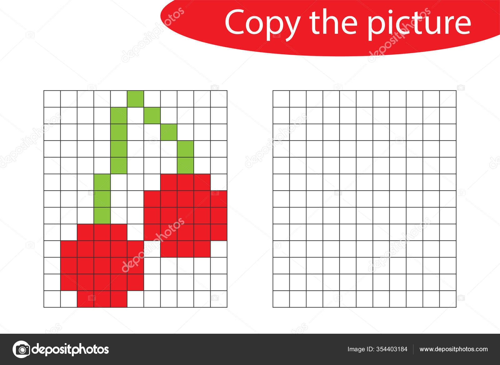 Printable Pixel Art Paper