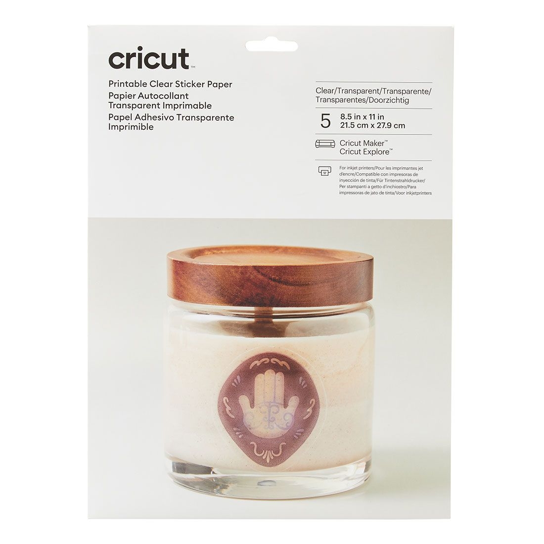 Cricut Printable Sticker Paper Clear THE CRAFT SHOP