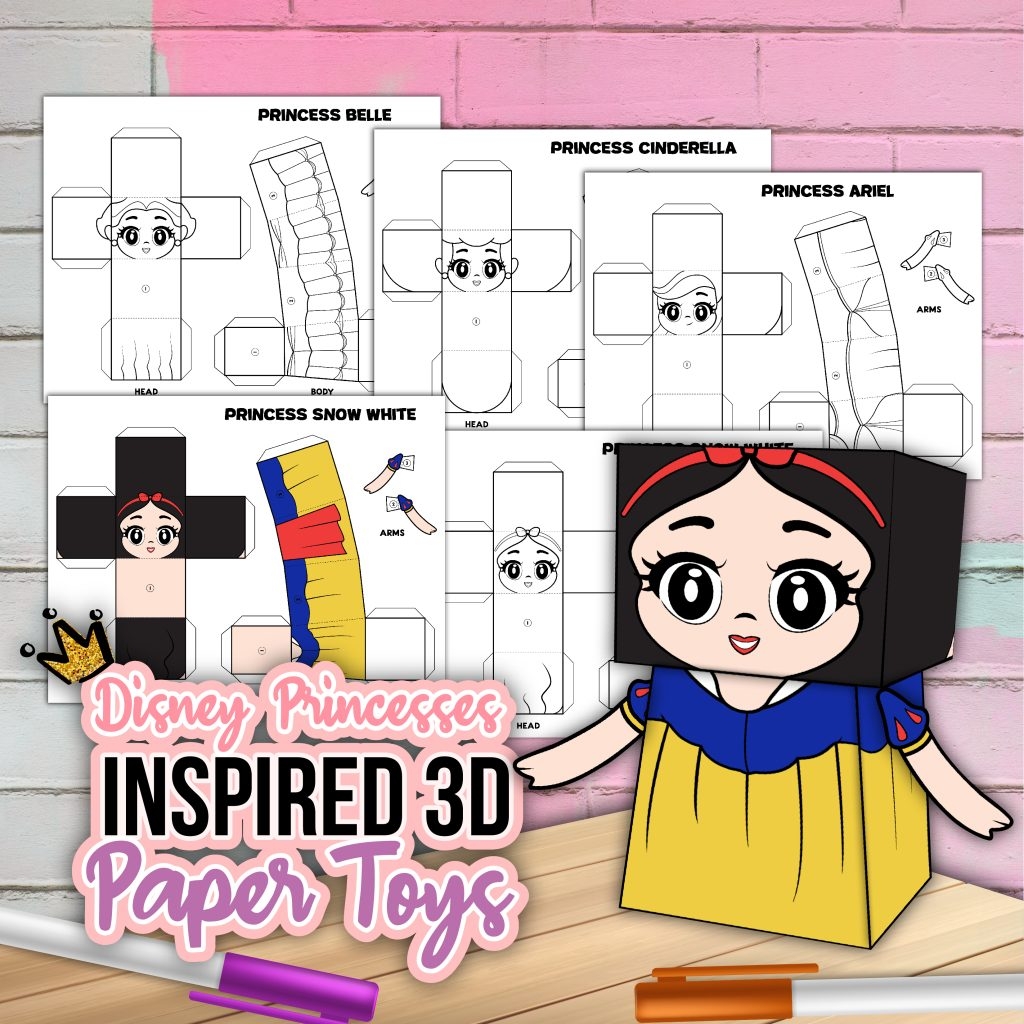 Disney Princess Printable Paper Dolls