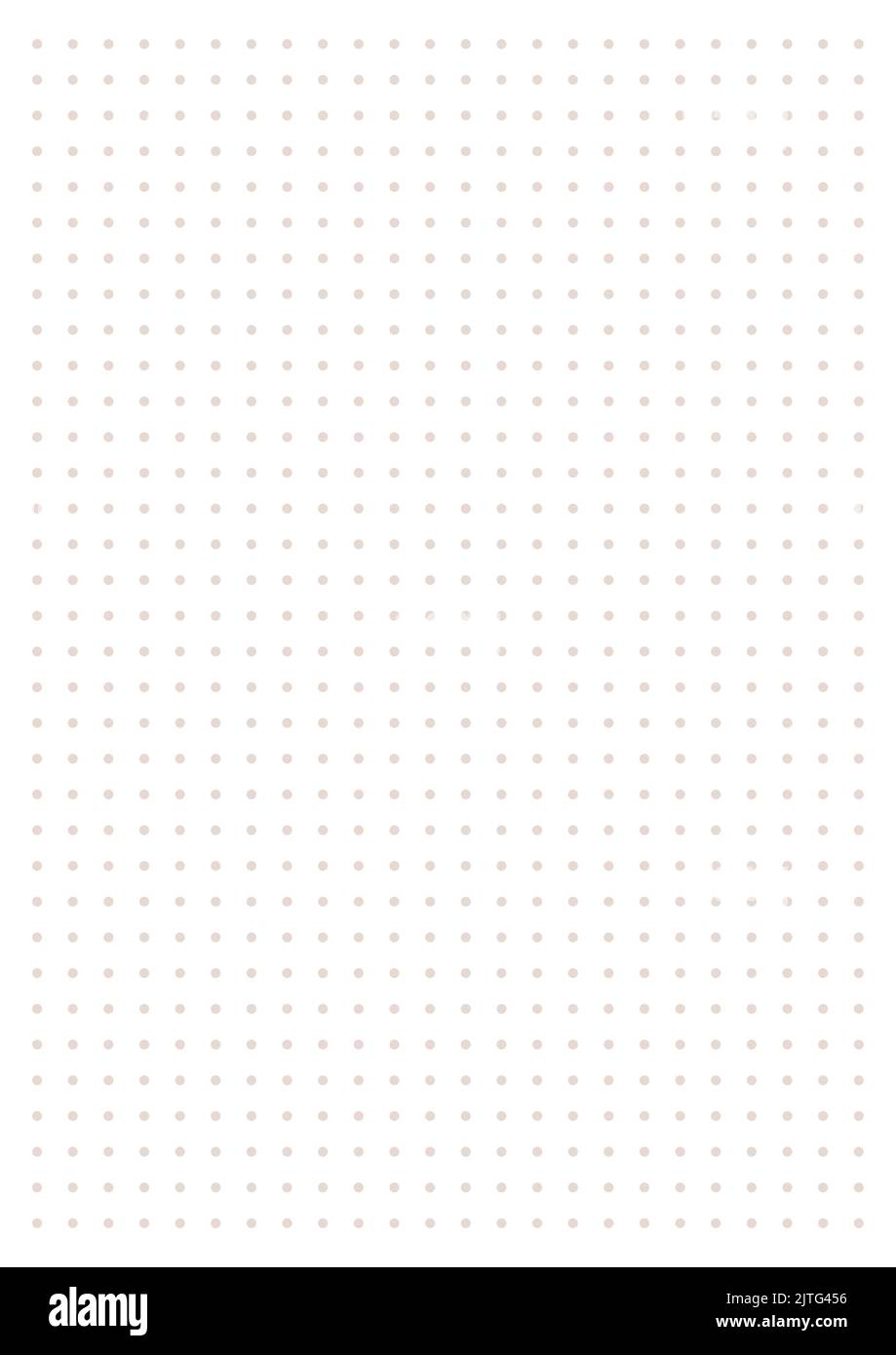 Dotted Grid Paper Cut Out Stock Images Pictures Alamy
