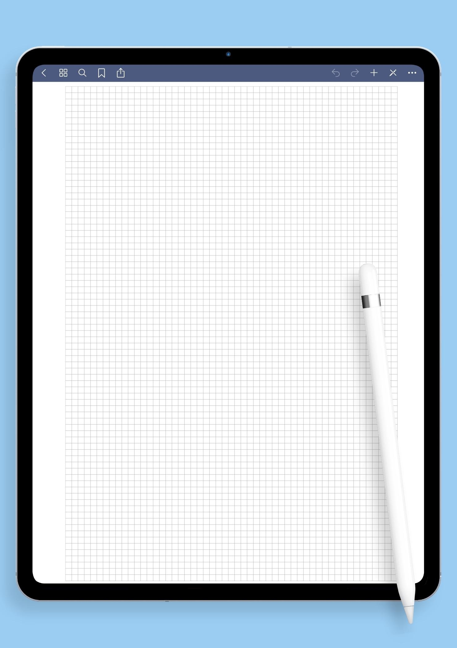 Download Printable Graph Paper 10 Squares Per Inch PDF