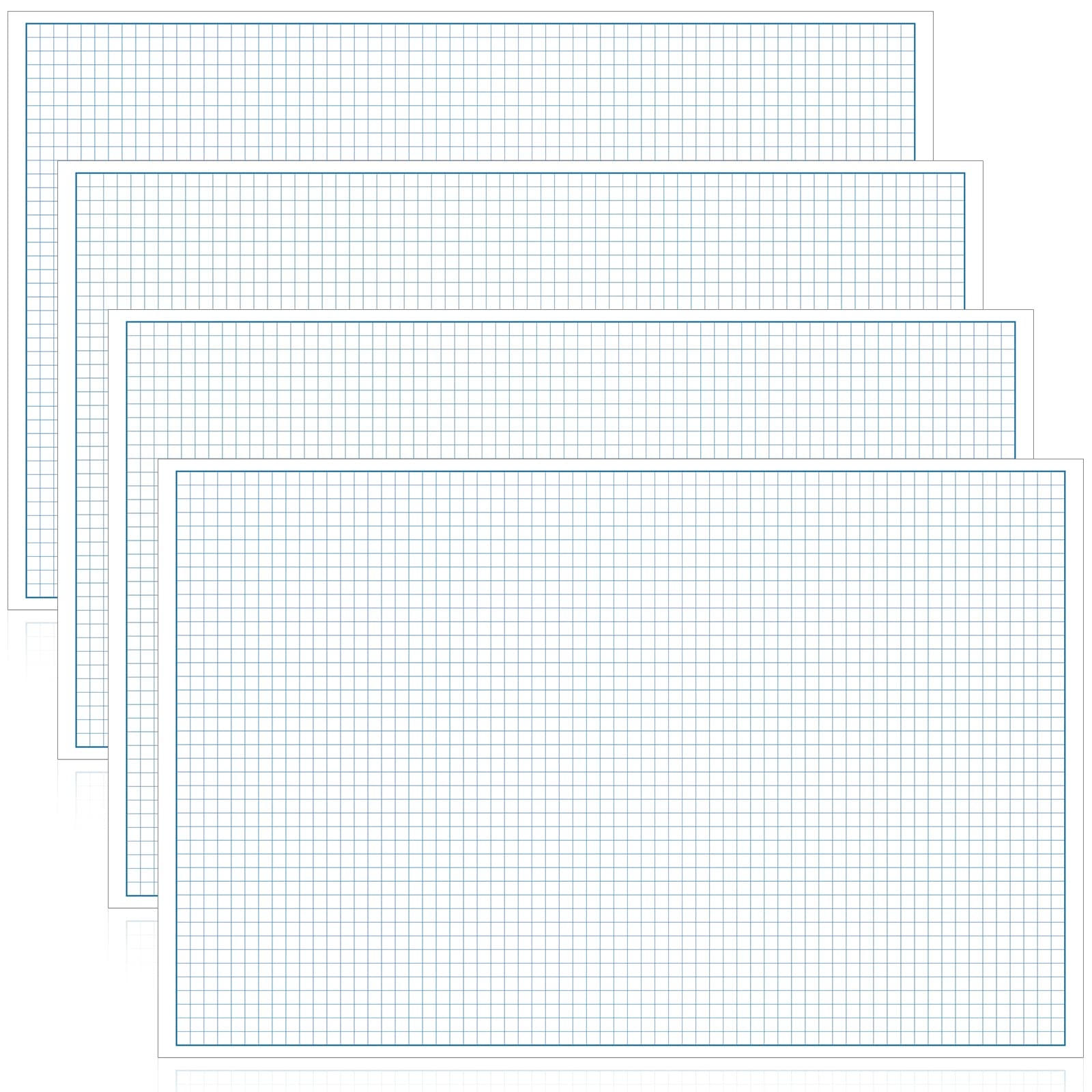 Eaasty 4 Pack Engineering Paper 11x17 Inch Grid Notepad Drawing Blue Print Engineer Paper Grid Paper 50 Sheets Pad Amazon de Home Kitchen