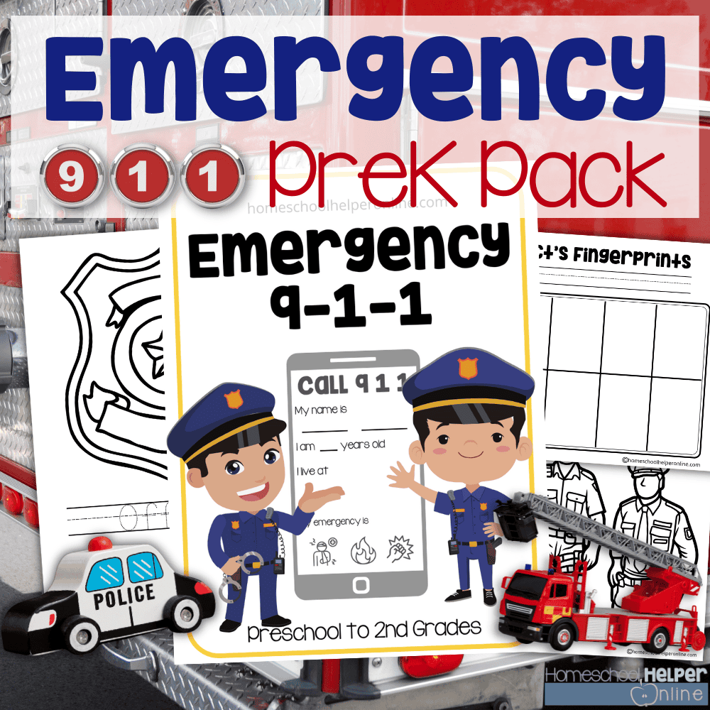 911 Printable Worksheets