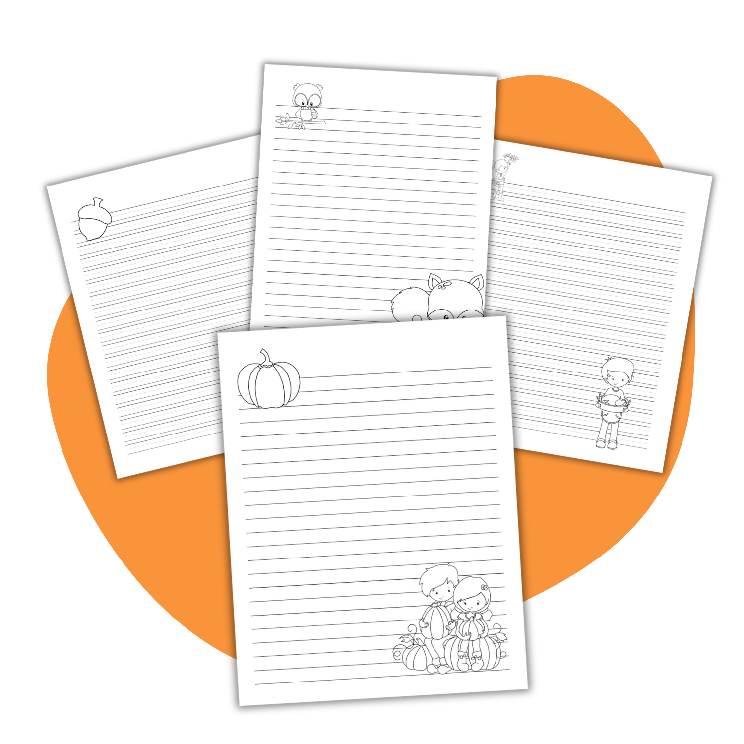 Lined Paper For Writing Printable