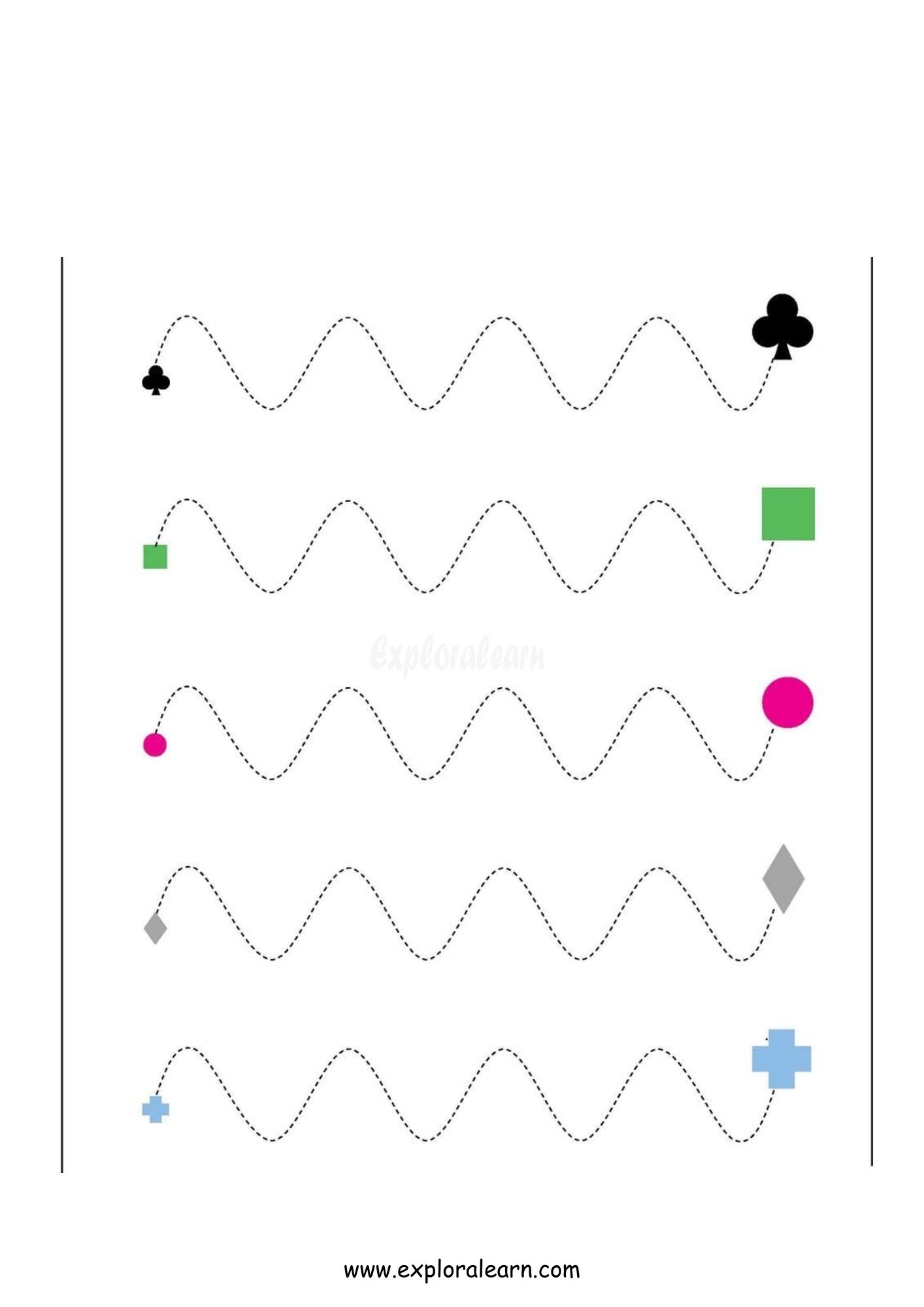 Fine Motor Skills Development Worksheets For ADHD Autism
