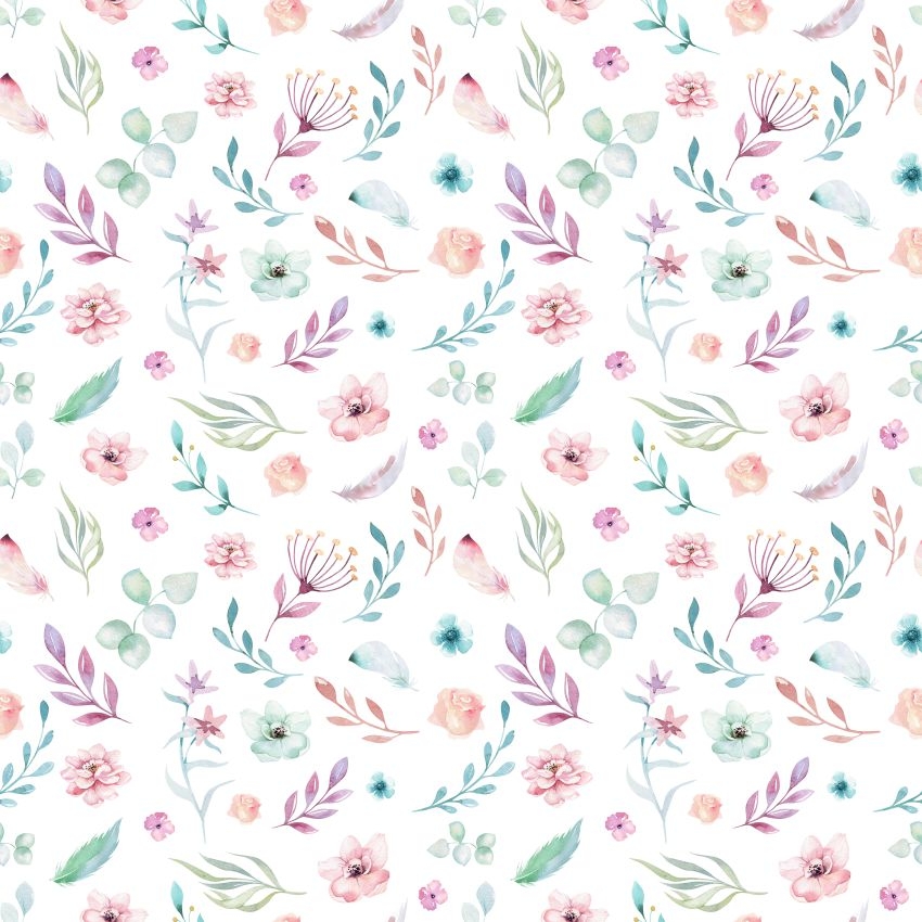 Floral Print Wallpaper Wallpapers Wall Art Studios