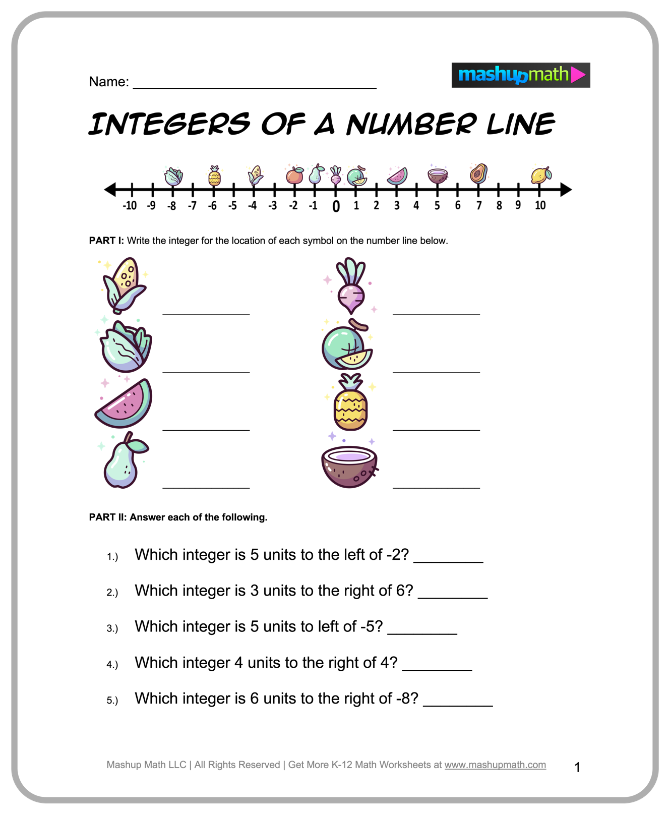 Free Printable Worksheets For Sixth Graders