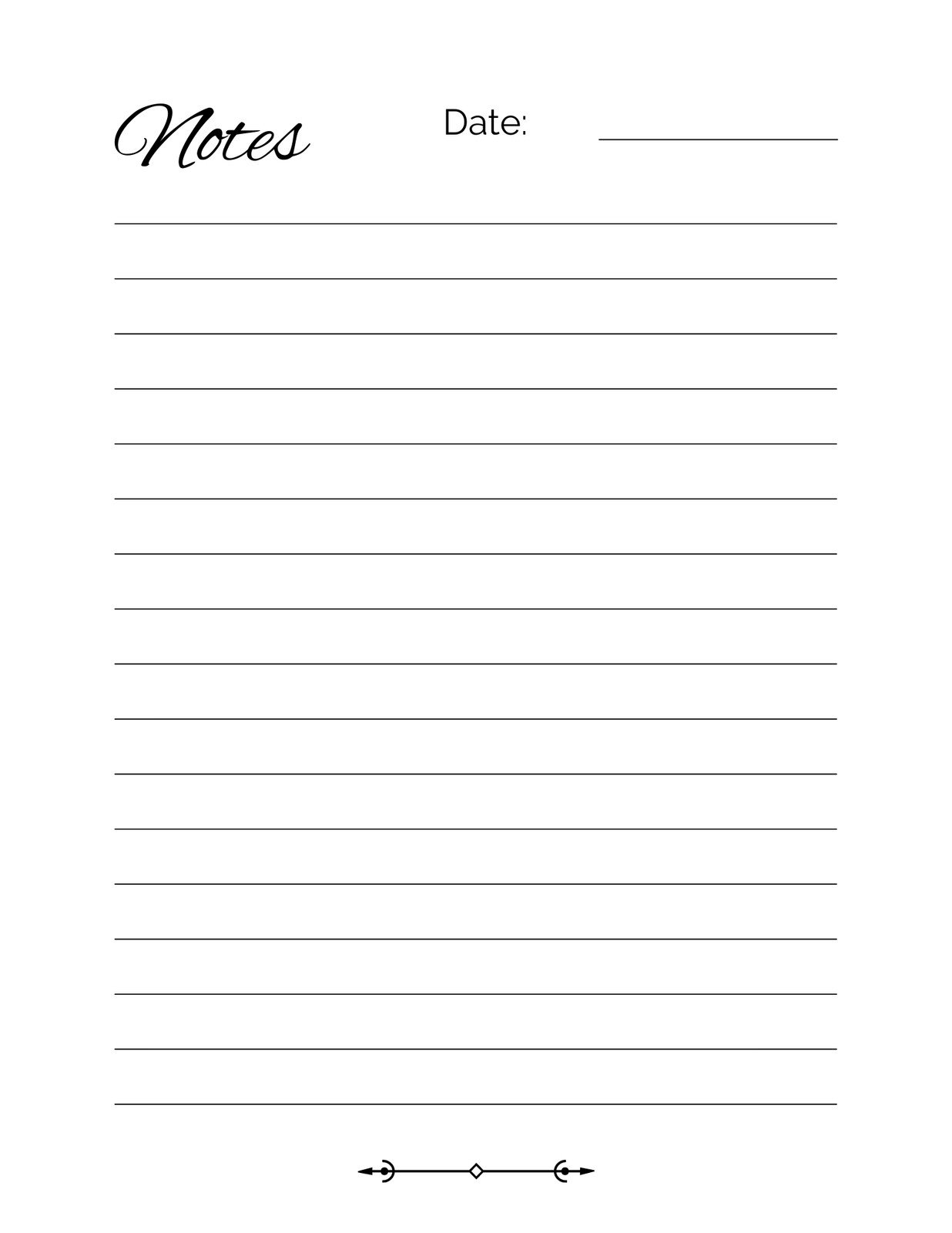 Free Printable Paper With Lines