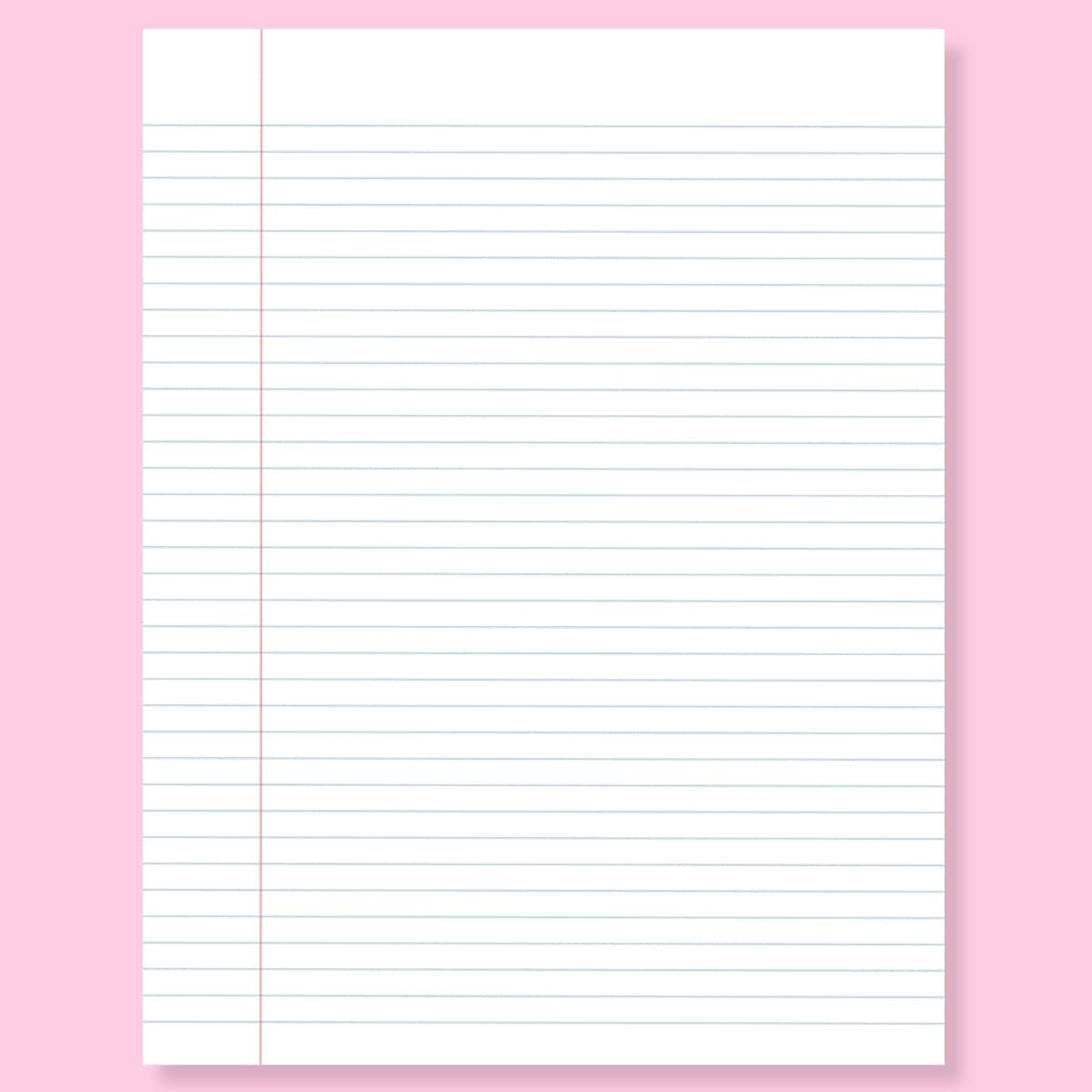 Lined Paper Printable Pdf