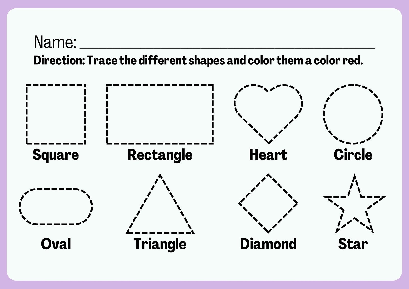 Free Editable Kindergarten Worksheet Templates Canva