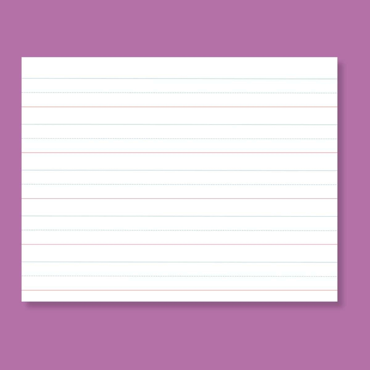 Free Elementary Handwriting Paper Printable