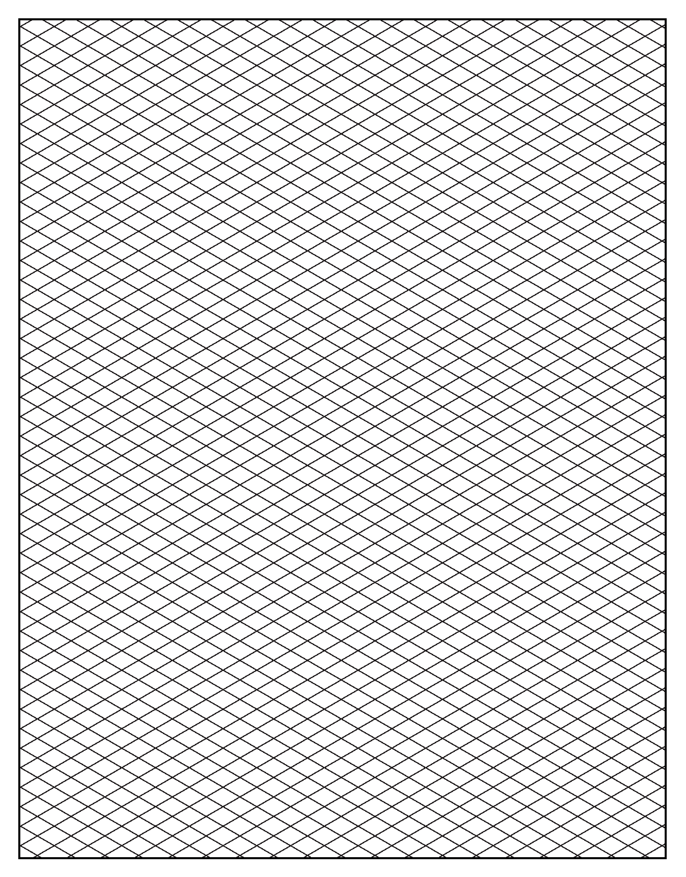 Free Isometric Graph Paper To Print