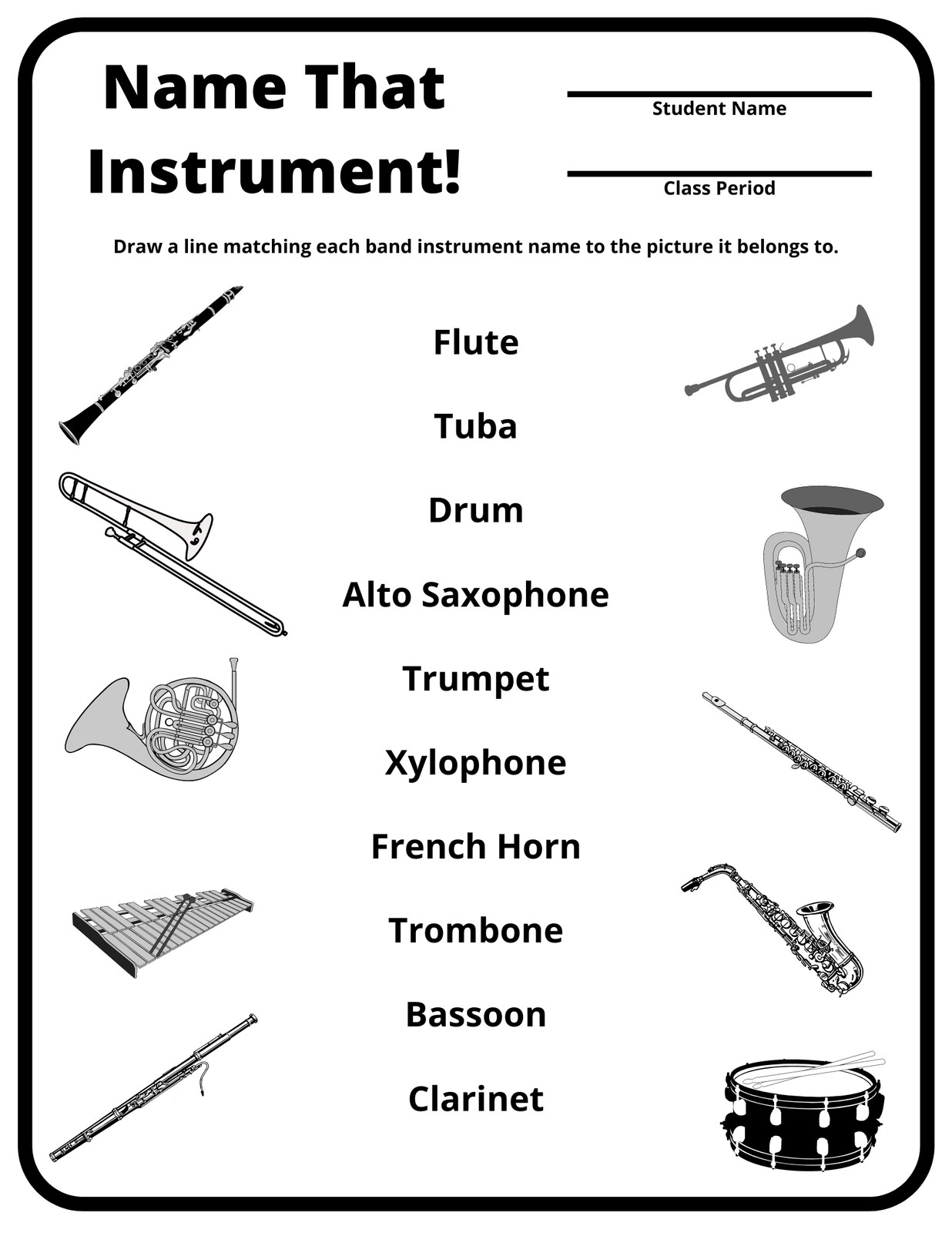 Free Music Worksheet Templates To Edit And Print Canva
