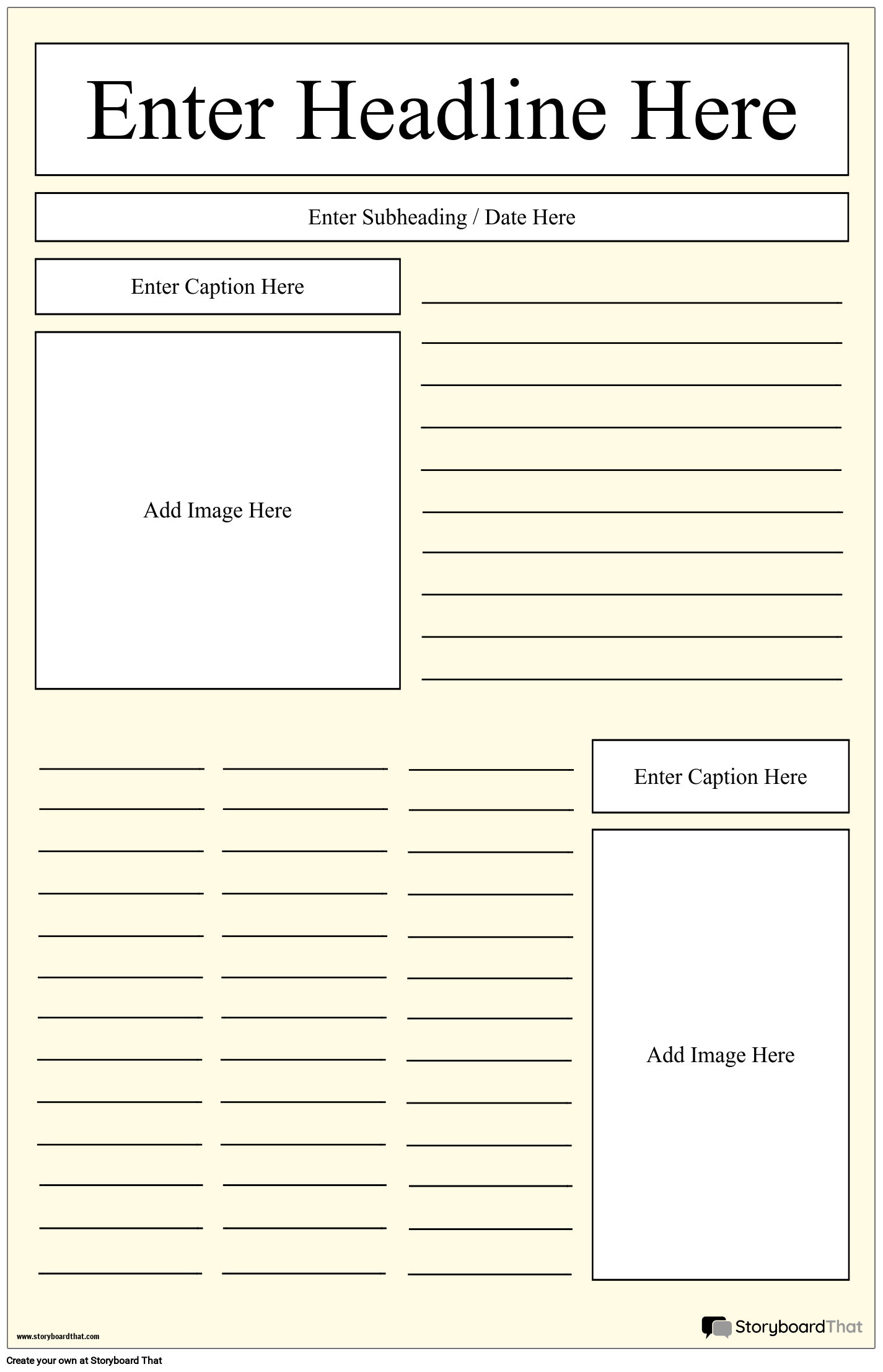 Free Online Newspaper Maker And Customizable Templates