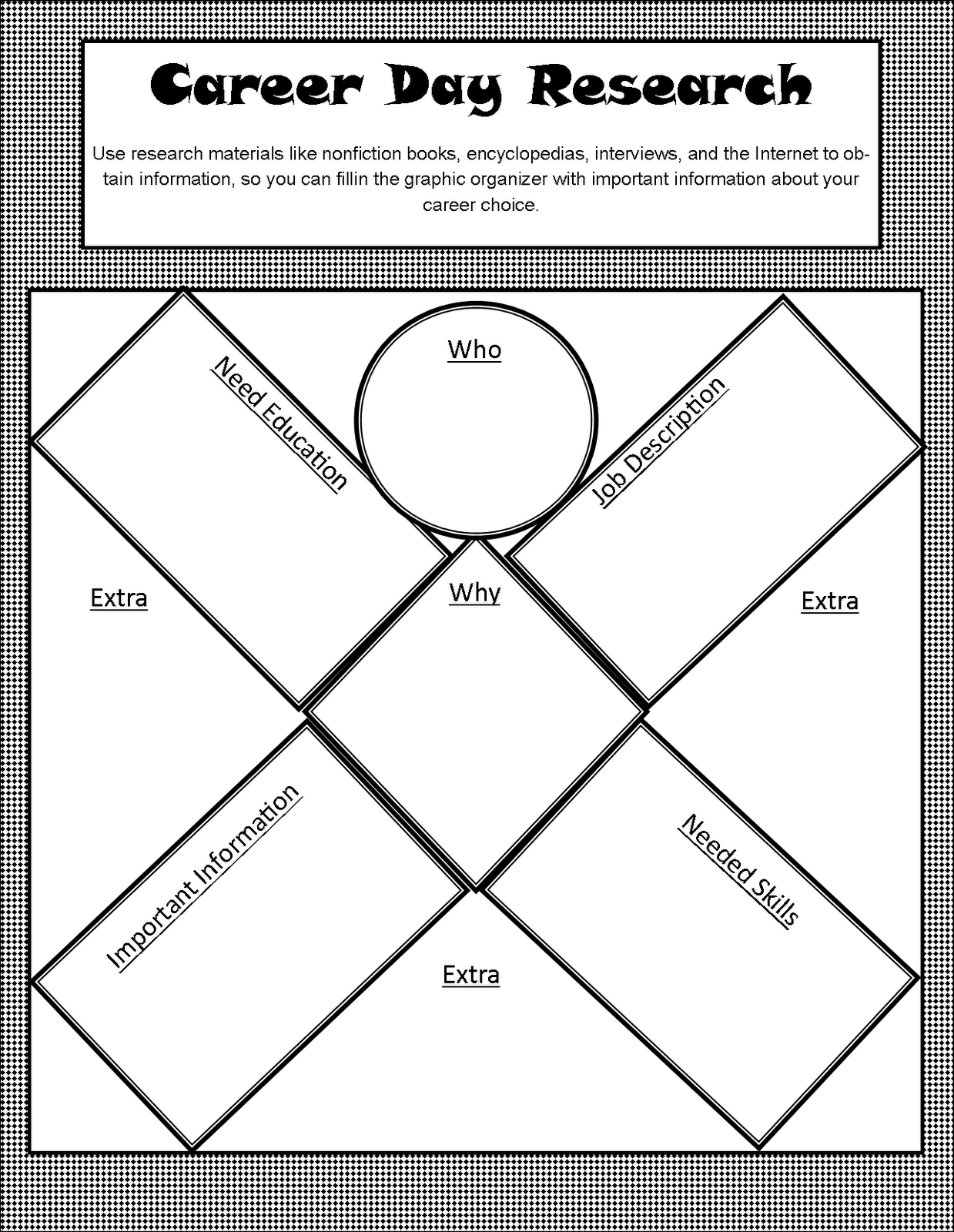 Free Printable Career Day Worksheets
