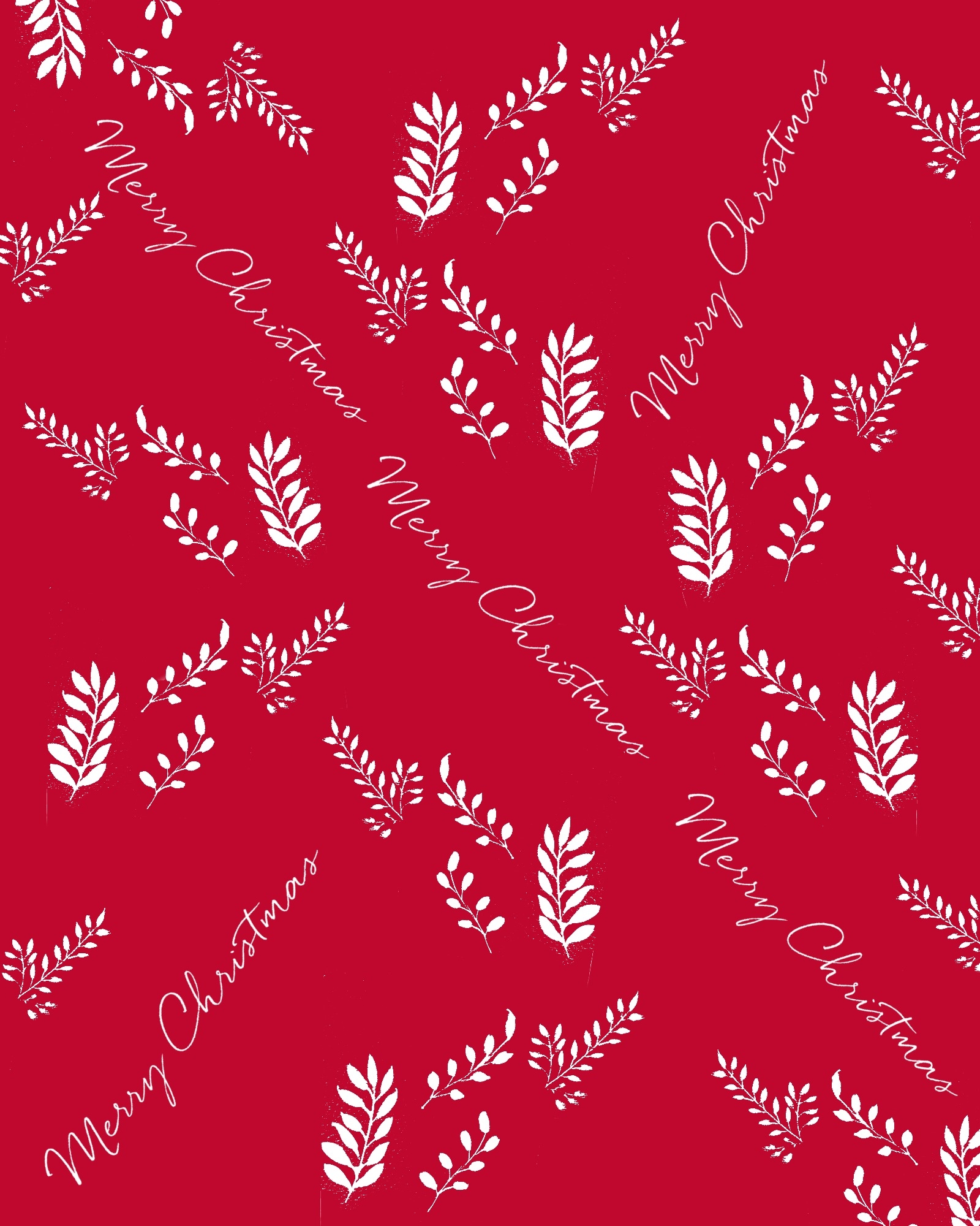 Free Printable Printable High Resolution Christmas Wrapping Paper