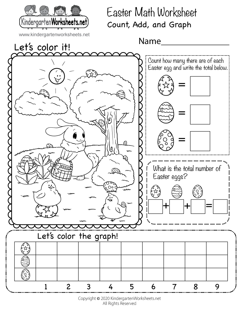 Printable Easter Worksheets