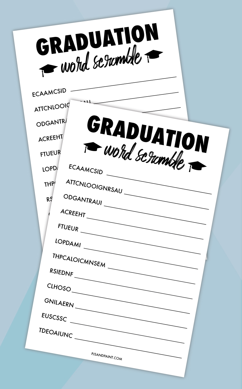 Graduation Stationery Paper Printable