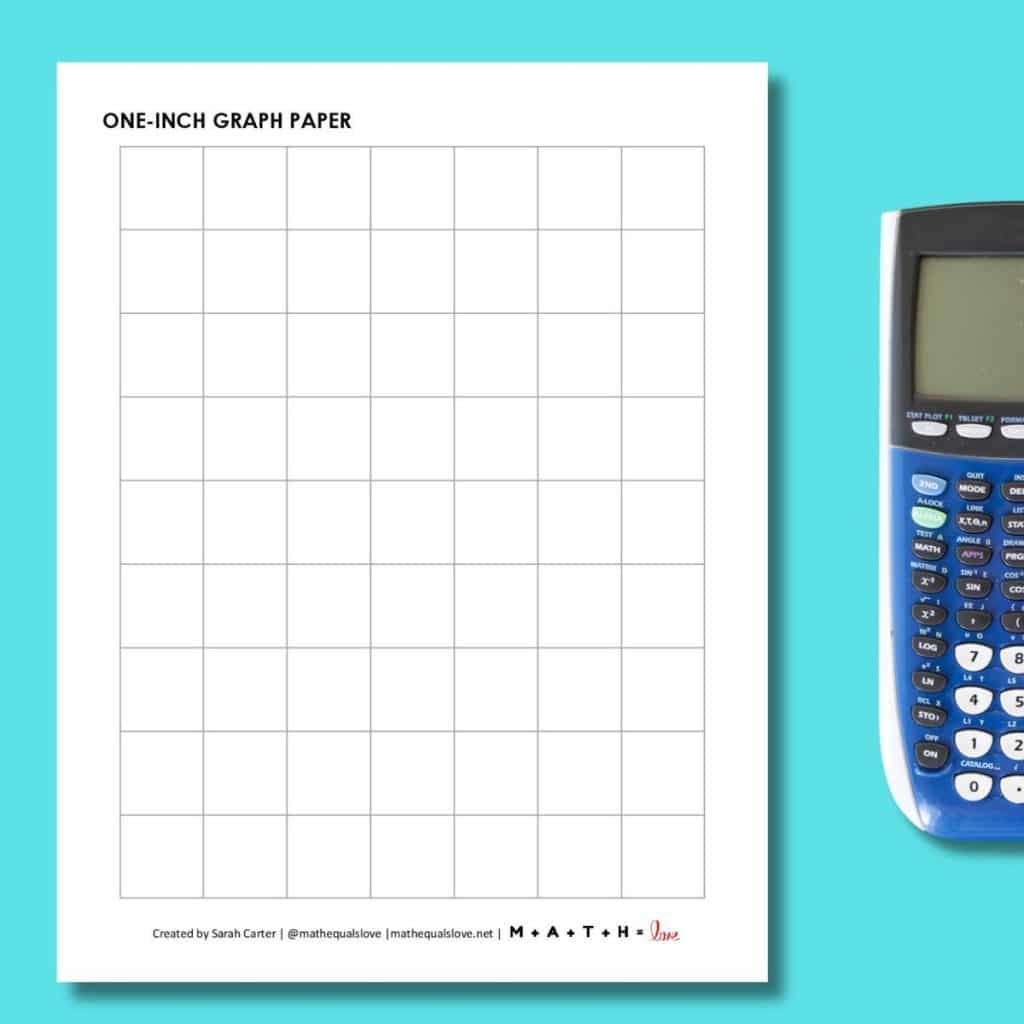 Printable Graph Paper 1/2 Inch