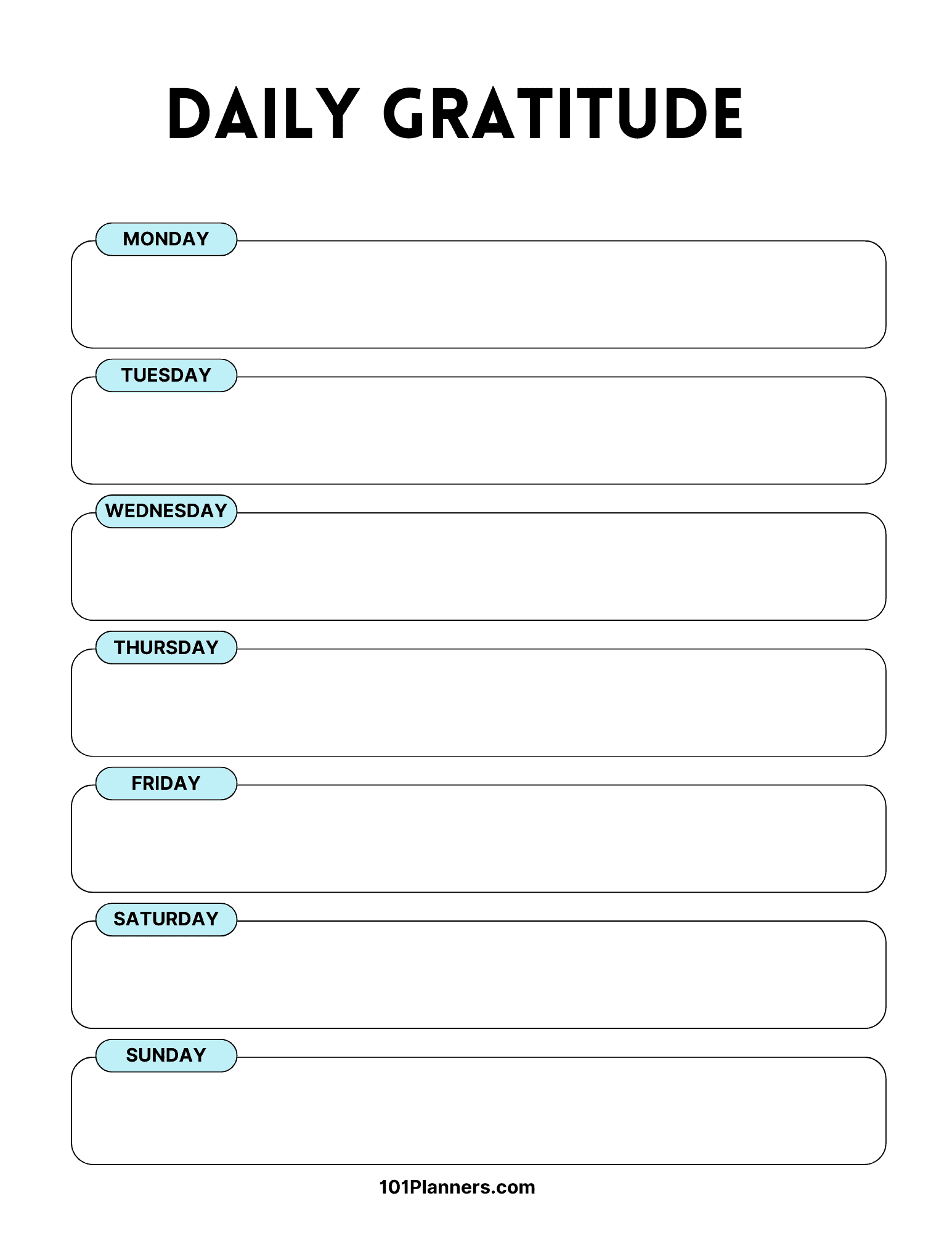 Free Printable Gratitude Worksheets For Adults Pdf