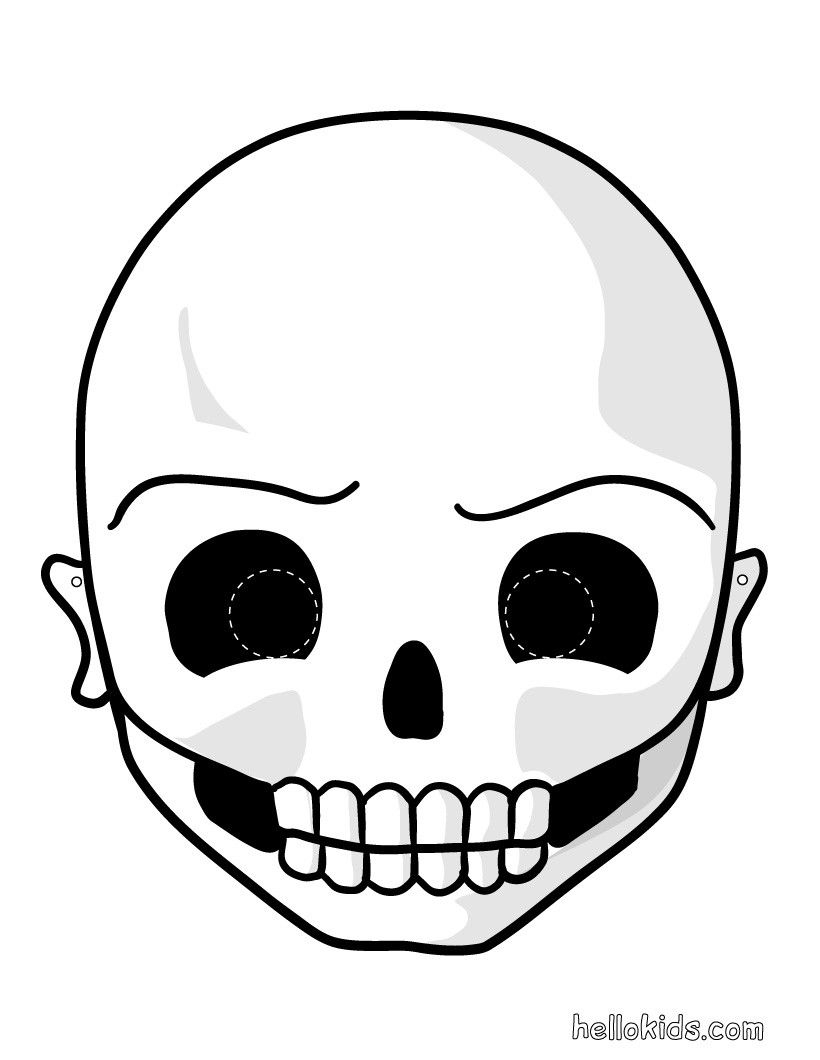 Halloween Paper Masks Printable