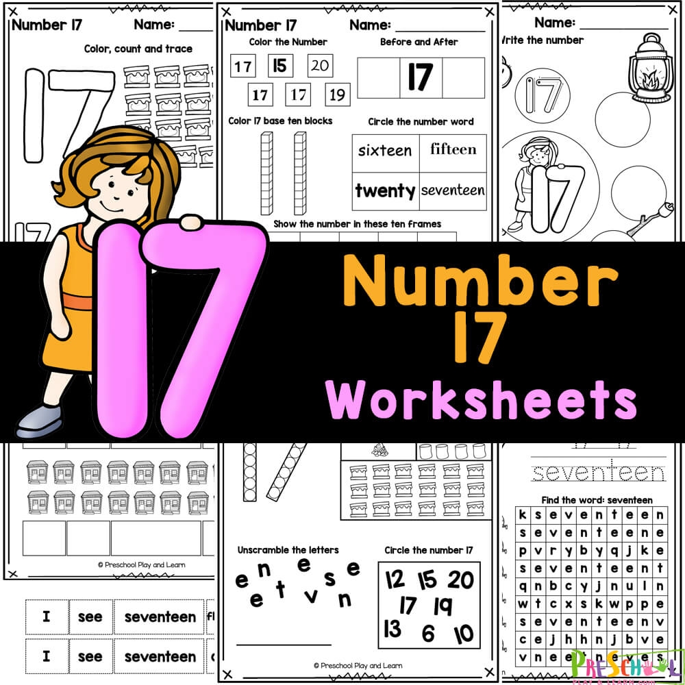 Numbers Worksheet Printable