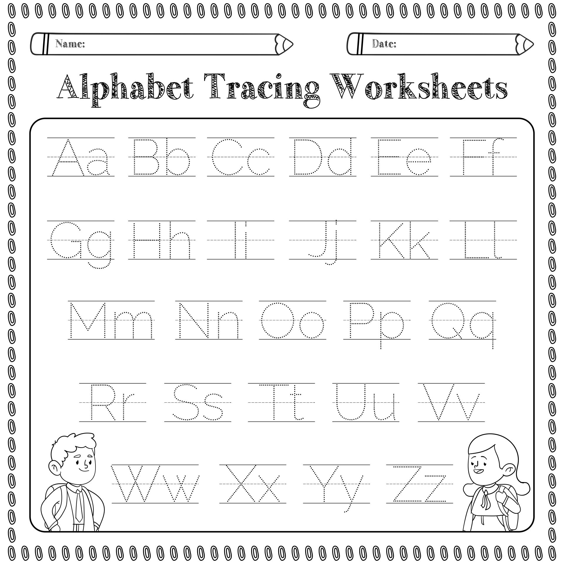 Free Printable Worksheets For Kids Alphabet And Letters Worksheets Library