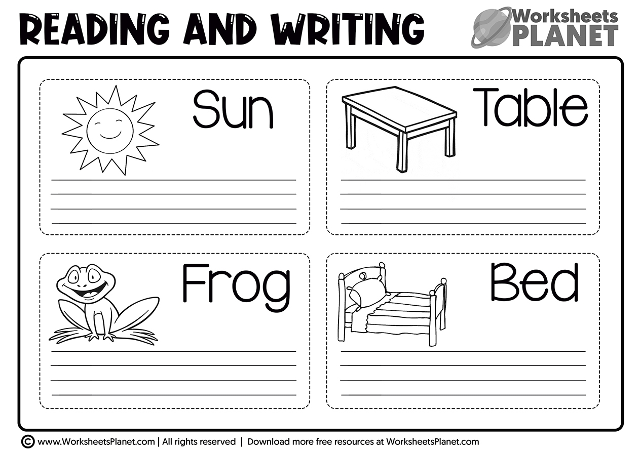 Kindergarten Worksheets Free Printable