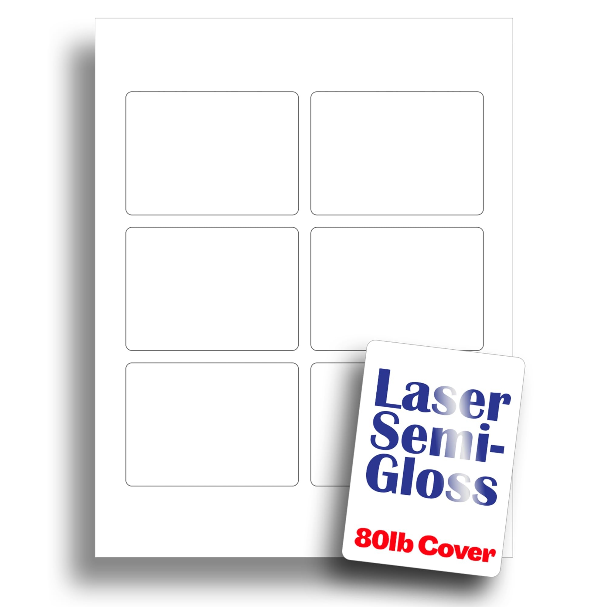Glossy Printable Playing Card Paper Blank Playing Cards For Laser Printers Heavy Double Sided Laser Semi Gloss 10 Sheets 60 Blank Playing Cards Amazon de Stationery Office Supplies