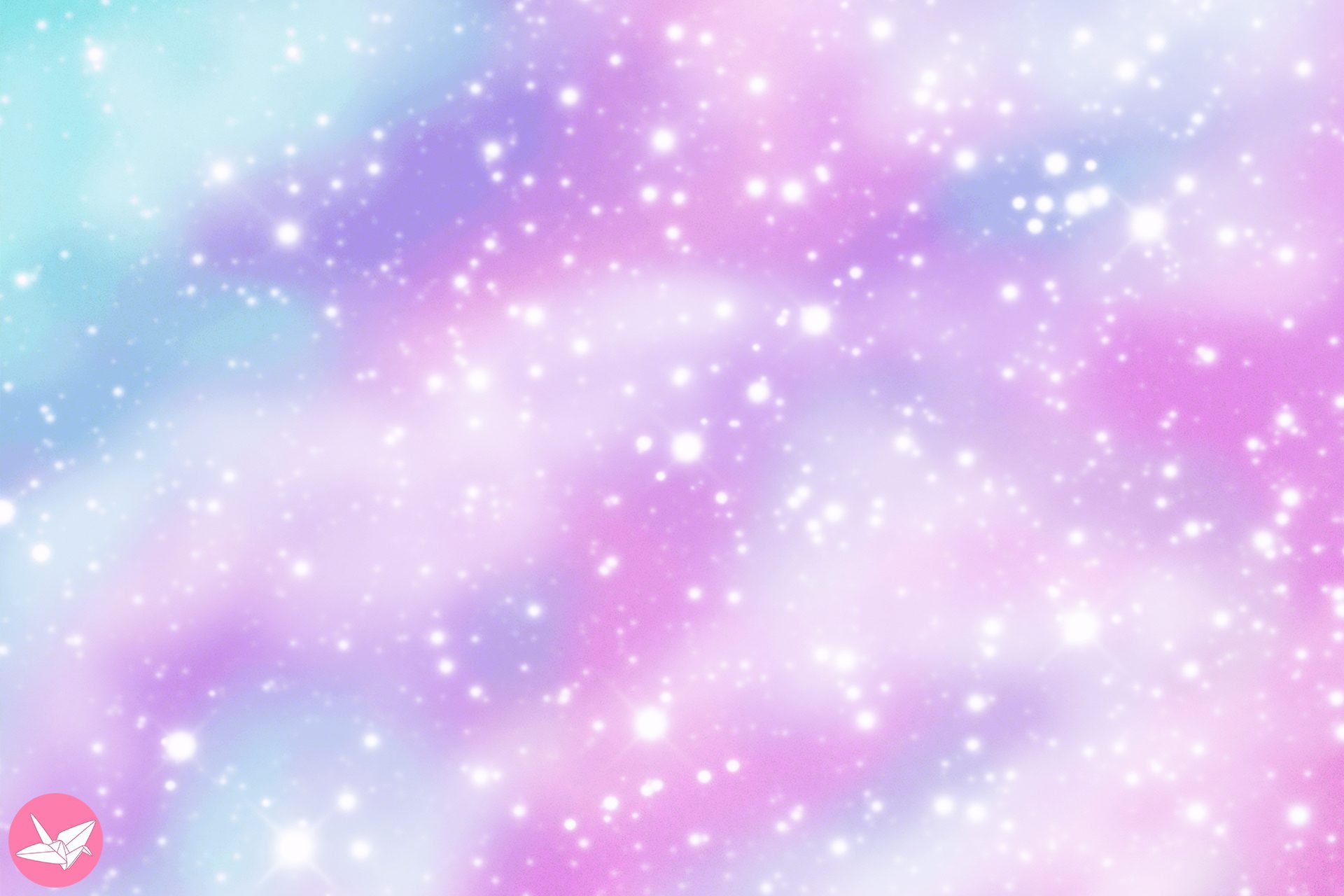 Gradient Galaxy Printable Origami Paper Paper Kawaii Shop