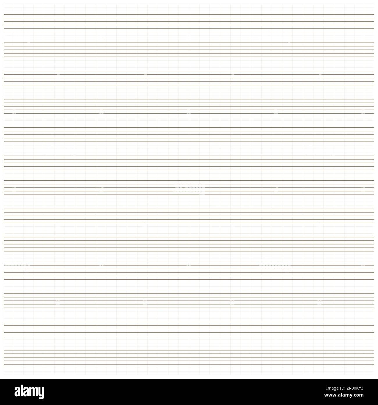 Graph Paper Printable Grid Paper With Stave On A White Background A Blank Music Sheet Paper With Staff Geometric Pattern For Composition Education Stock Vector Image Art Alamy