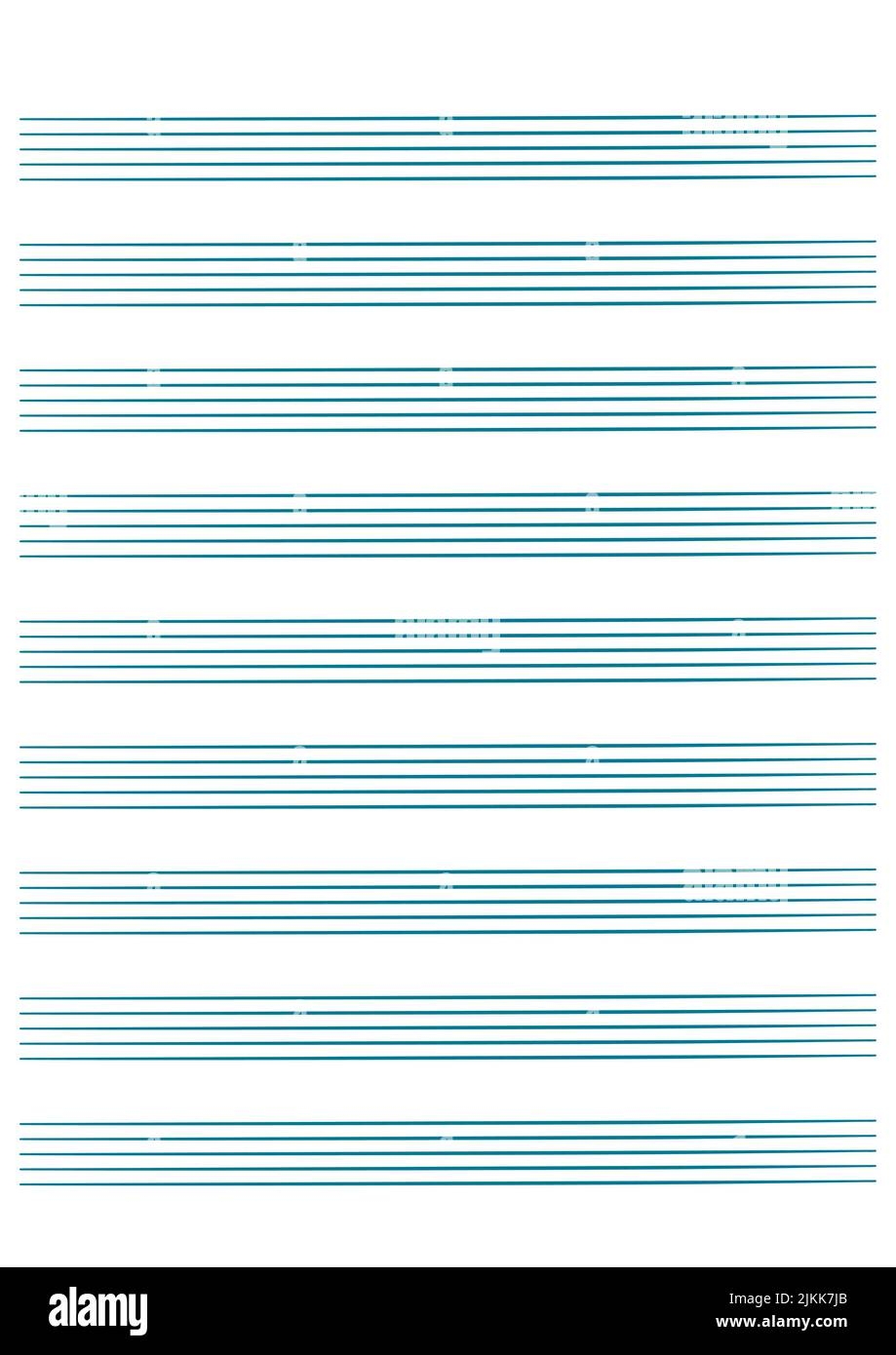 Graph Paper Printable Grid Paper With Stave On A White Background A Blank Music Sheet Paper With Staff Geometric Pattern For Composition Education Stock Vector Image Art Alamy