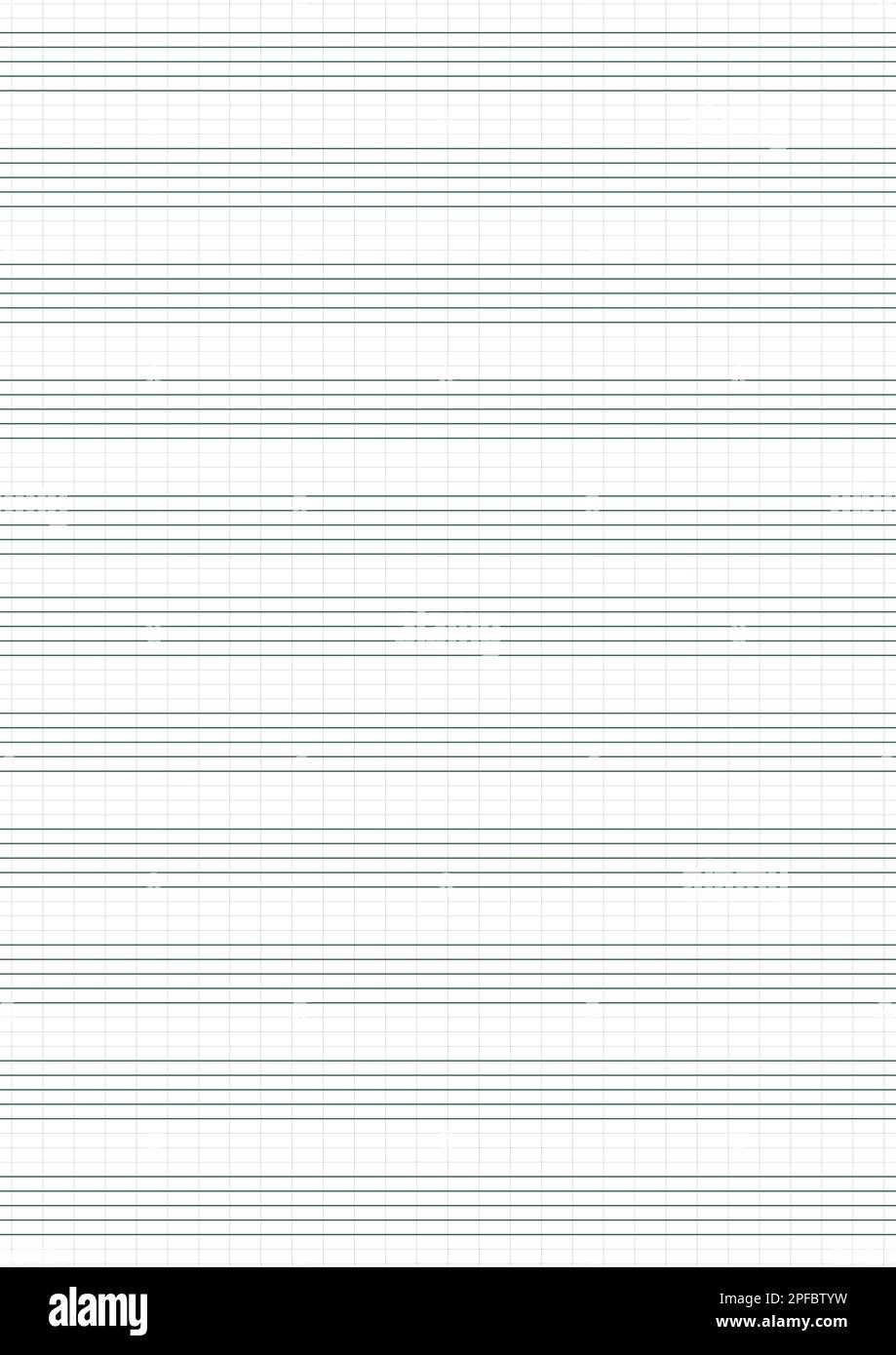Graph Paper Printable Grid Paper With Stave On A White Background A Blank Music Sheet Paper With Staff Geometric Pattern For Composition Education Stock Vector Image Art Alamy