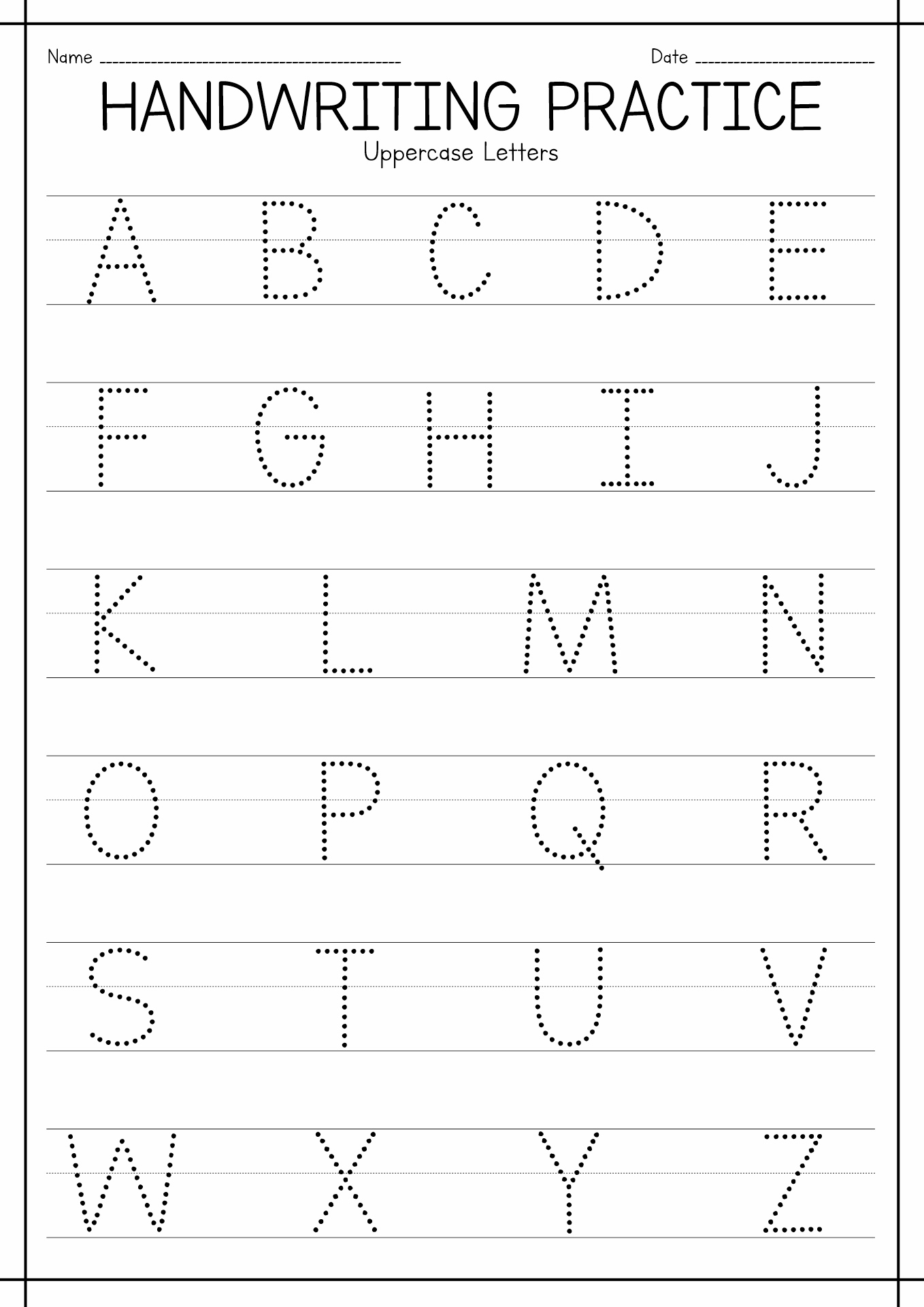Handwriting Paper