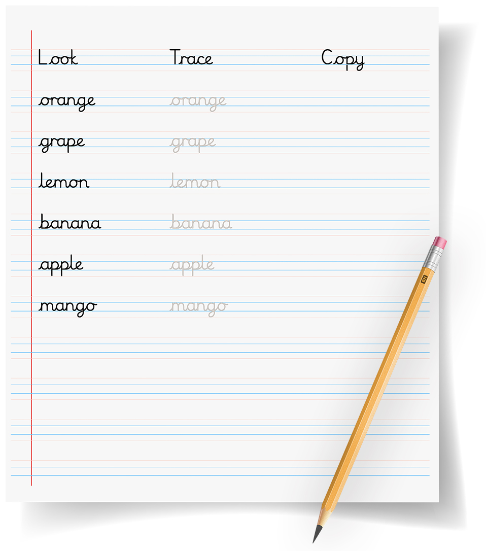 Cursive Writing Worksheets Printable