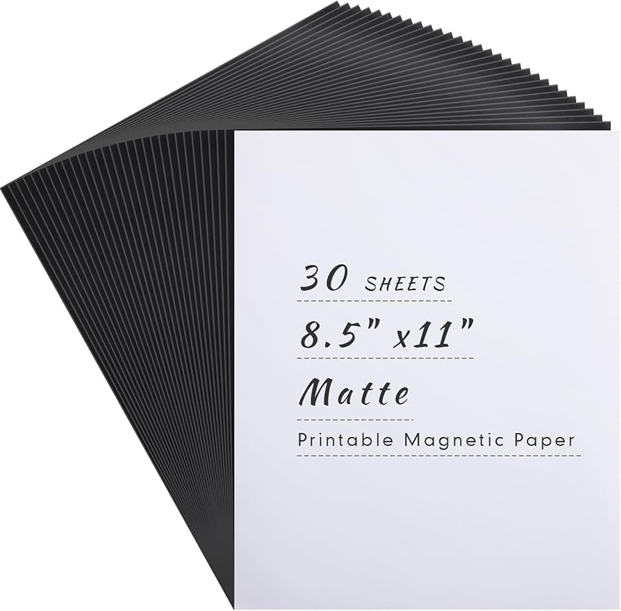 Printable Magnetic Paper