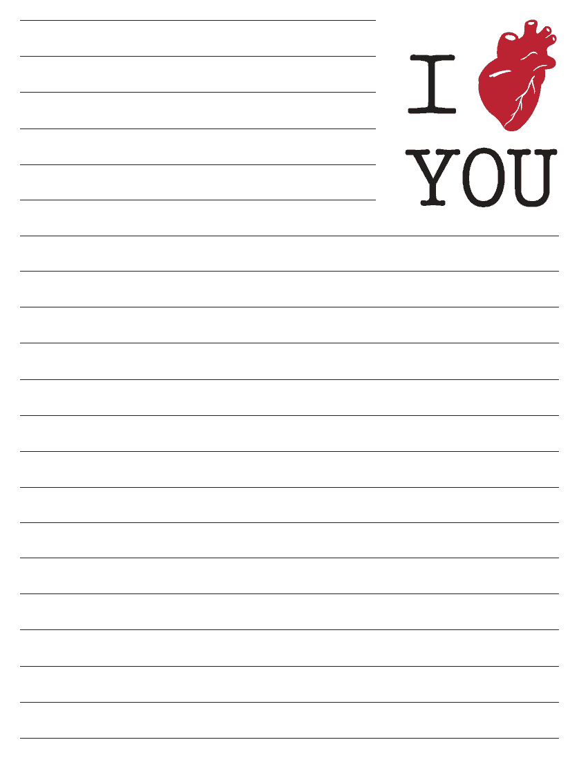 Stationery Printable Paper