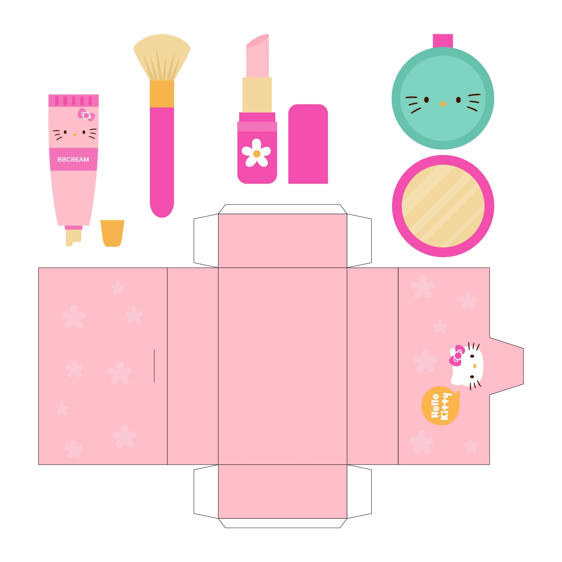Printable Kawaii Paper Crafts