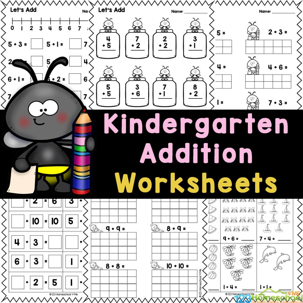 Free Printable Kindergarten Math Worksheets