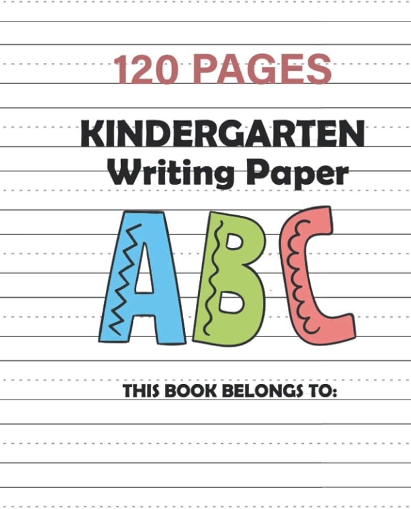 Kindergarten Writing Paper For Preschool Kids 120 Blank Handwriting Practice Paper With Dotted Lines 8 5 X 11 Inches Ideal For Practicing And Trying Out Milner Jamie G Amazon de Books