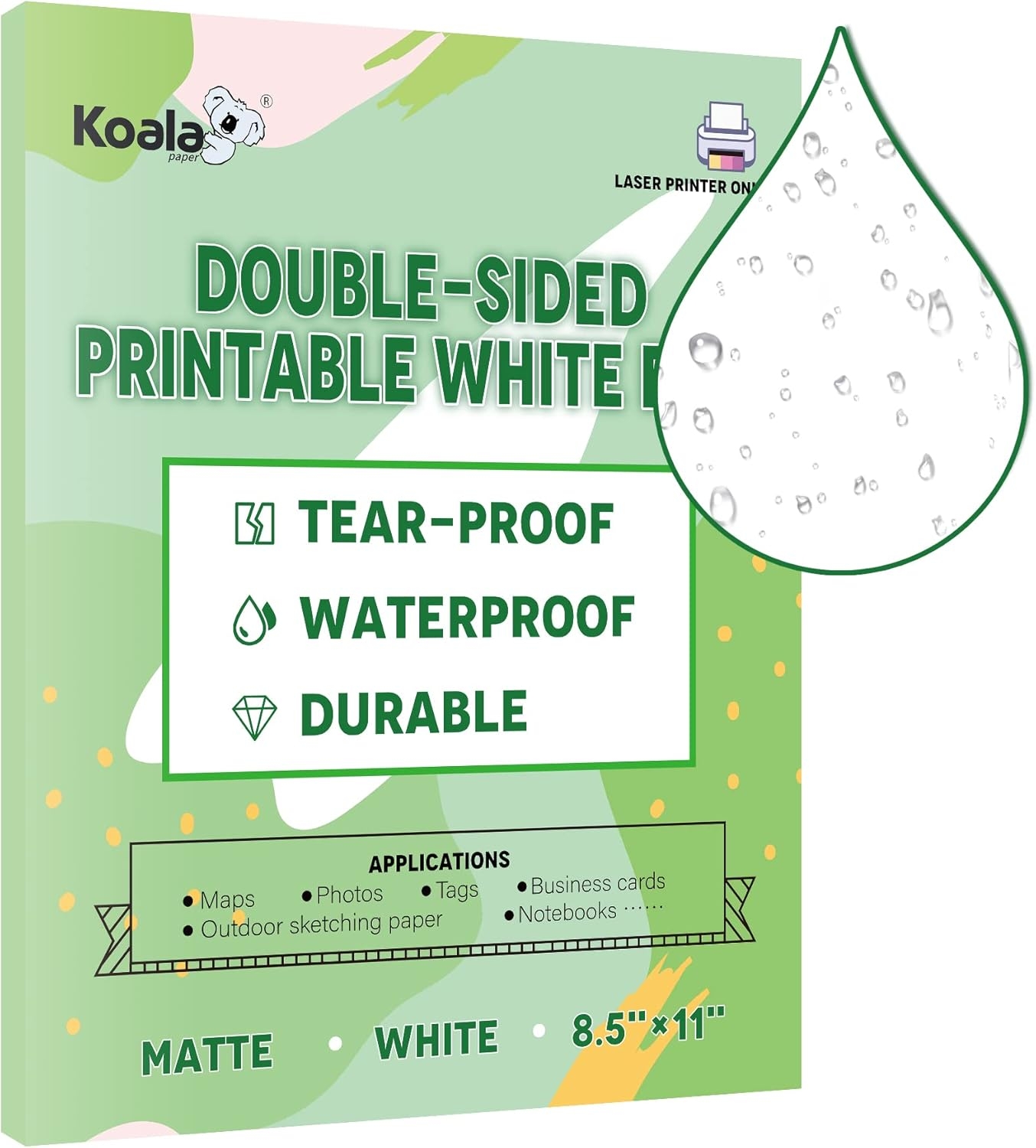Koala Waterproof Paper For Laser Printer Tearproof Nepal Ubuy