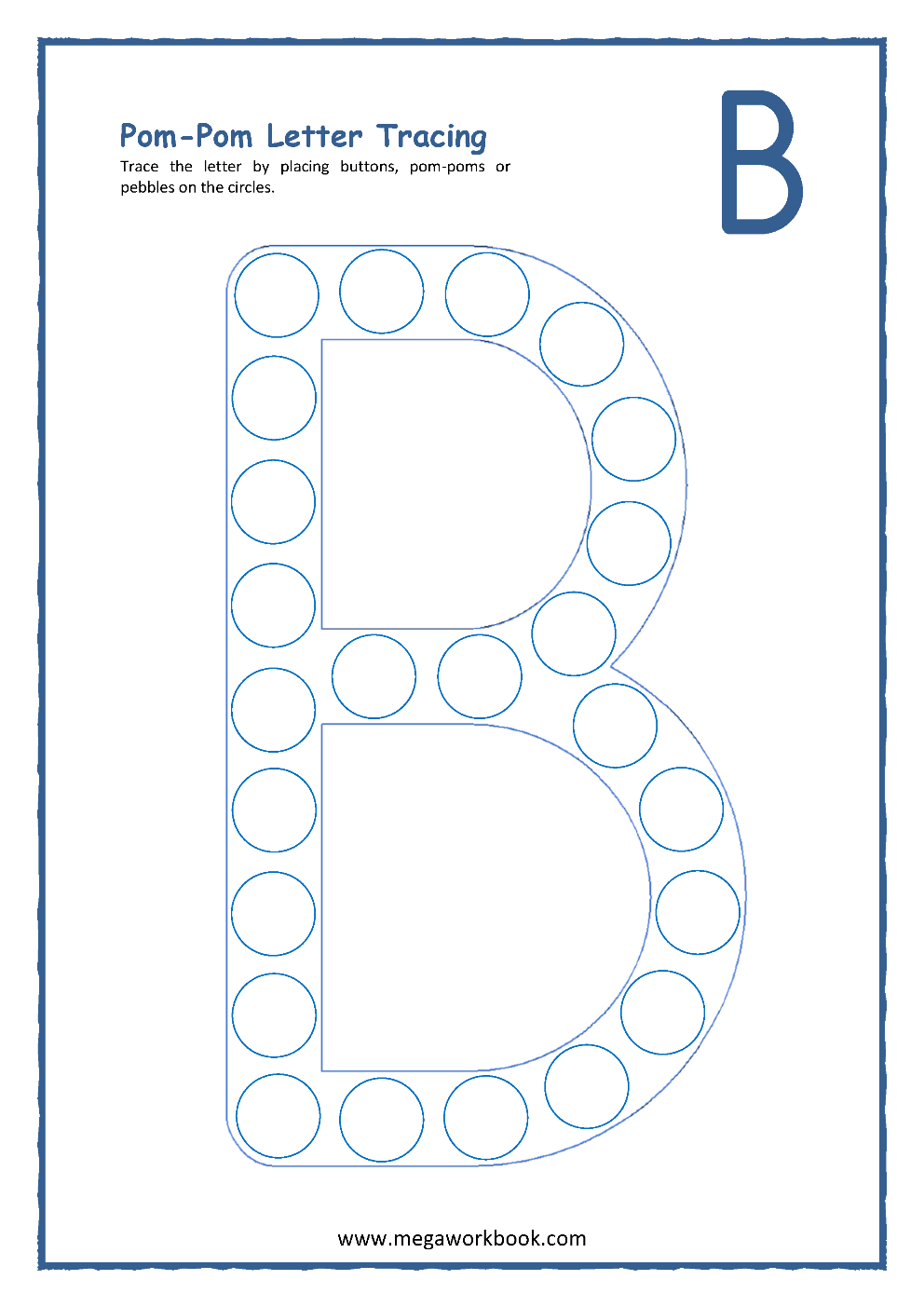 Letter B Worksheets Letter B Worksheets For Preschoolers Letter B Preschool Worksheets Letter B Activities MegaWorkbook